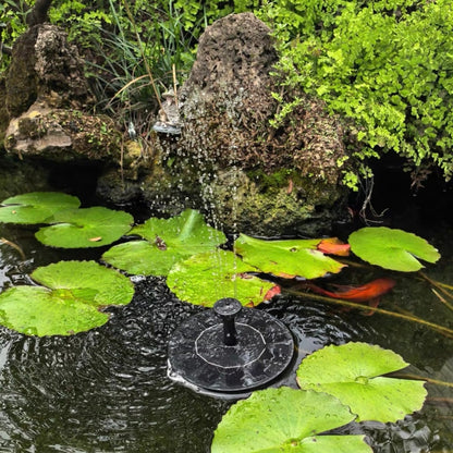 Solar‑Powered Easy Bird Fountain Kit - Home Yard Patio Outdoor Backyard Bird Water Feature Decor