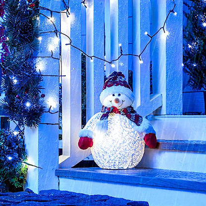 Solar Powered Fairy LED String Lights - Weatherproof Outdoor Holiday Garden Party Decor Lighting