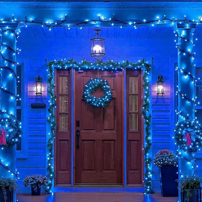 Solar Powered Fairy LED String Lights - Weatherproof Outdoor Holiday Garden Party Decor Lighting