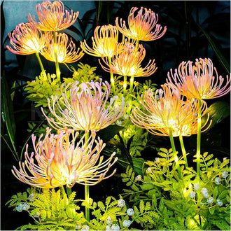 Solar Powered Flower Garden Stake Light