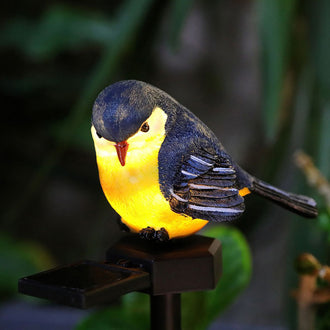 Solar Powered LED Bird Stake Light