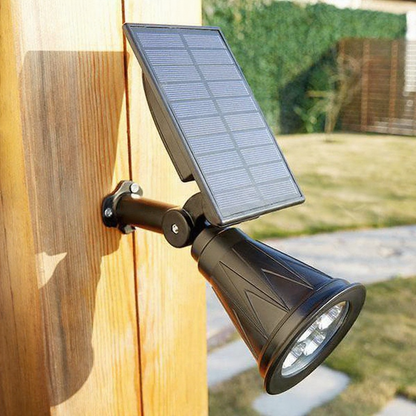 Solar Powered LED Blacklight - Weatherproof Outdoor Yard Garden Lighting