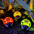 Solar Powered LED Ladybug Garden Light - Waterproof Outdoor Lawn Patio Garden Lighting