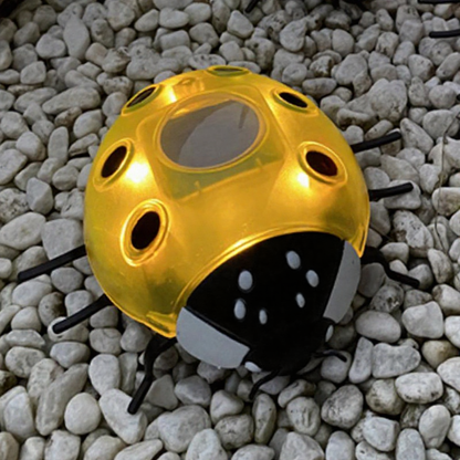 Solar Powered LED Ladybug Garden Light - Waterproof Outdoor Lawn Patio Garden Lighting