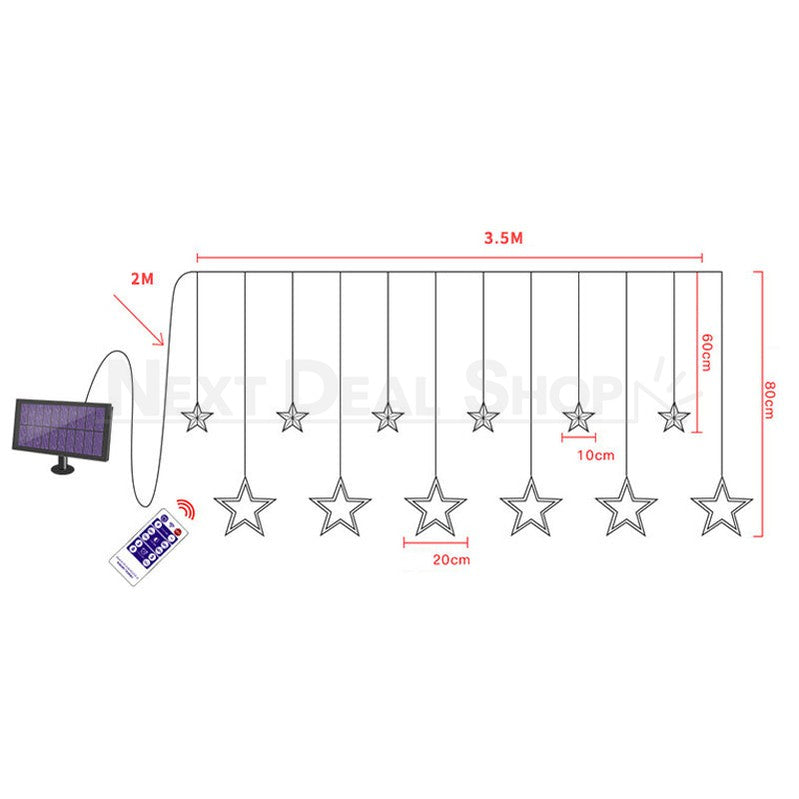 Solar Powered LED Starry Light-View 7-Next Deal Shop