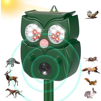 Solar Powered Ultrasonic Animal Repeller