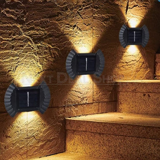 Solar Powered Up & Down Outdoor Wall Light