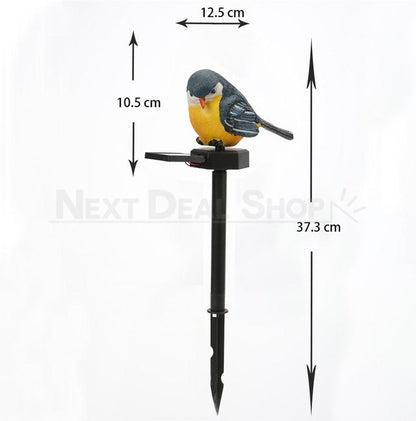 Solar Powered LED Bird Stake Light-View 5-Next Deal Shop