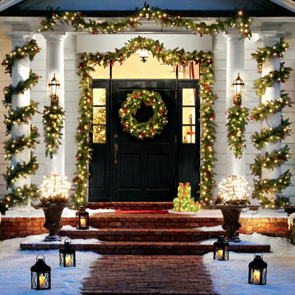 Solar Powered Warm White LED Fairy String Lights - 2 Pack, Weatherproof Patio & Tree Accent Lighting