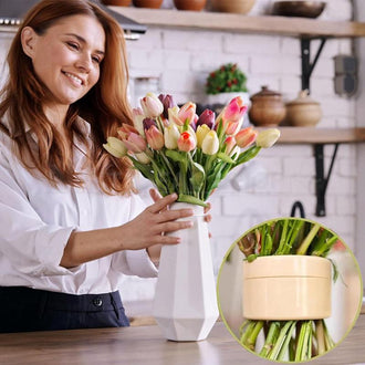 Spiral Ikebana Stem Holder