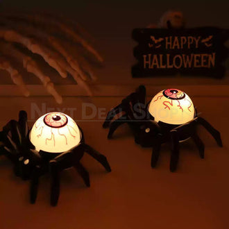 Spooky Halloween Spider Eyeball Light