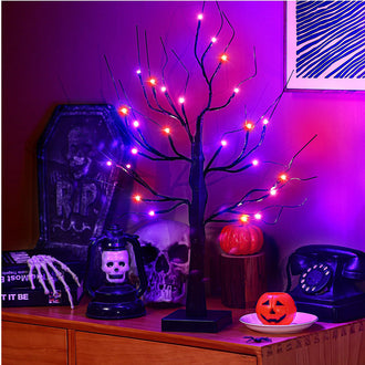 Spooky Halloween Tree Light