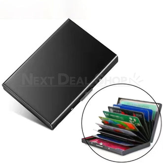 Stainless Steel RFID Blocking Credit Card Holder