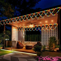 USB Powered Multicolor Semicircle LED String Lights - 13 Ft, Holiday Home Lighting