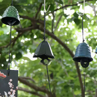 Vintage Cast Iron Garden Wind Chime