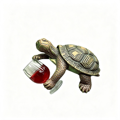 Whimsical Resin Turtle Pot Hugger - Garden Bed & Pot Accent-View 4-Next Deal Shop
