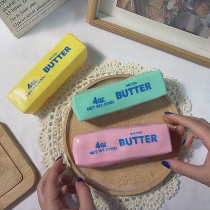 Coconut Oil Butter Stick Squishy Stress Relief Toy - Novelty Sensory Gift