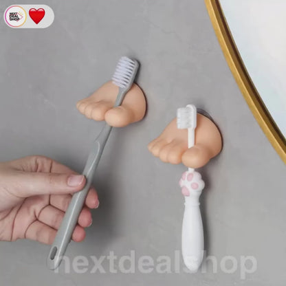 Playful Novelty Pooping Dog Butt Toothpaste Topper - Funny Bathroom Accessory