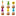 12 Pcs - Colorful Bunny Cupcake Toppers-View 1-Next Deal Shop