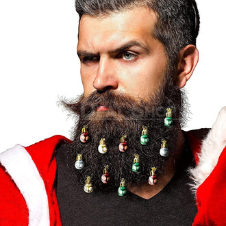 12 Pcs Colorful Christmas Hair Baubles