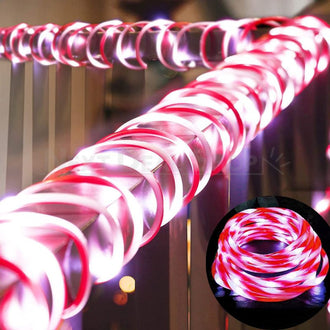 16.4ft Festive Candy Cane Rope String Light