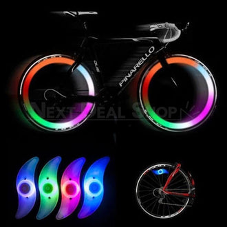 2 Pcs Super Bright LED Cycling Spoke Lights