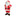 2021 Hand-Painted Santa Claus with Mask Ornament-Next Deal Shop-Next Deal Shop