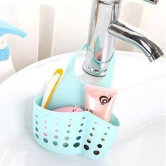 3 Pcs Space Saving Sink Side Faucet Caddy - Get Organized with Your Cleaning Tools