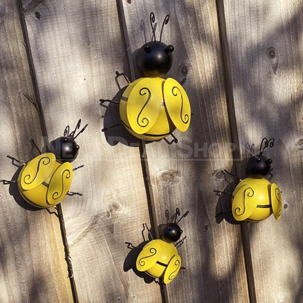 4 Pcs Metal Bumble Bee Wall Decor – Next Deal Shop