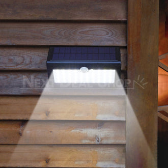 400 Lumens Solar-Powered Motion Sensor Light - Super Bright, No Wiring Needed, Easy Installations.