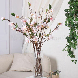 Artificial Silk Magnolia Flower