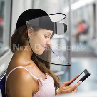 Baseball Cap with Removable Full-coverage Visor