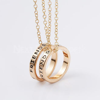 "Best Friends" Ring Necklace