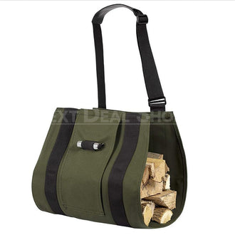 Canvas Log Carrier Bag