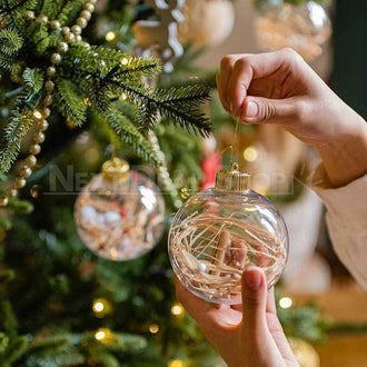 Christmas Fillable DIY Ornament Ball