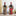 Christmas Themed Burlap Wine Bottle Cover Set (Pair of 2)-View 2-Next Deal Shop
