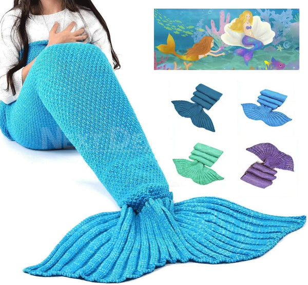 Crochet Mermaid Tail Lap Blanket Next Deal Shop