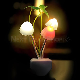 Dainty Sprouting Mushroom Night Light