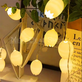 Easter Egg Shaped Decorative String Lights (4.92ft)
