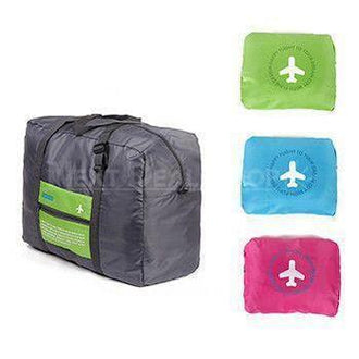 Easy Foldable Travel Bag - Starts Small Ends Up LARGE!
