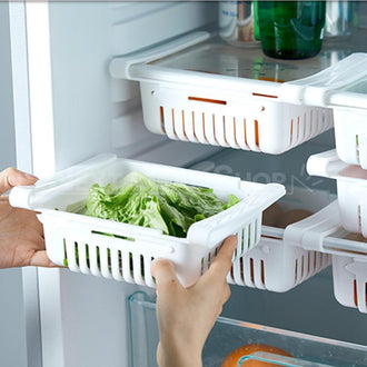 Extendable Refrigerator Storage Drawer