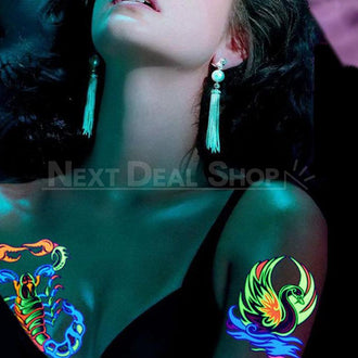Fluorescent False Tattoo