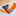 Foot Rest Hammock - Support Lower Back, Legs, and Feet!-Orange-View 2-Next Deal Shop