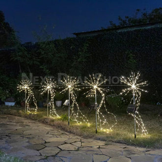 Giant Solar Powered Garden Star Stake Light