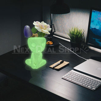 Glow In The Dark Forest Spirit Succulent Planter