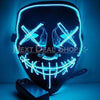 Halloween EL Wire Mask-Next Deal Shop-Blue EL Wire-Next Deal Shop