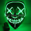 Halloween EL Wire Mask-Next Deal Shop-Green EL Wire-Next Deal Shop