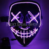 Halloween EL Wire Mask-Next Deal Shop-Purple EL Wire-Next Deal Shop