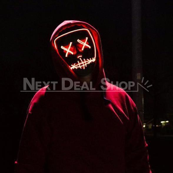 Halloween EL Wire Mask-Next Deal Shop-Next Deal Shop