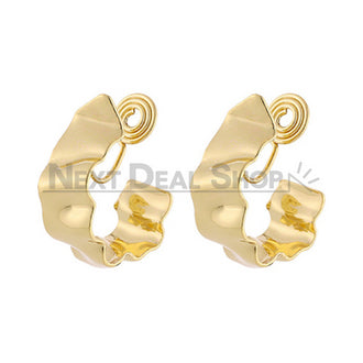 Irregular Shape Stud Earrings